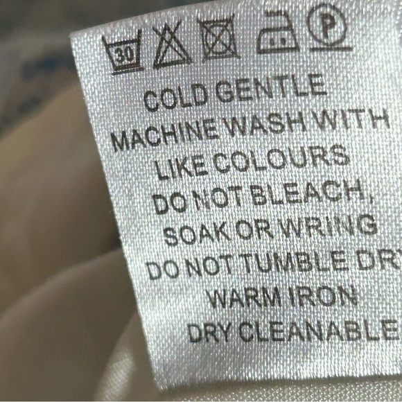 Pink Lily x Caitlin Covington Palm Beach Mini Dress Cottage Floral Blue Size XS - Picture 6 of 14